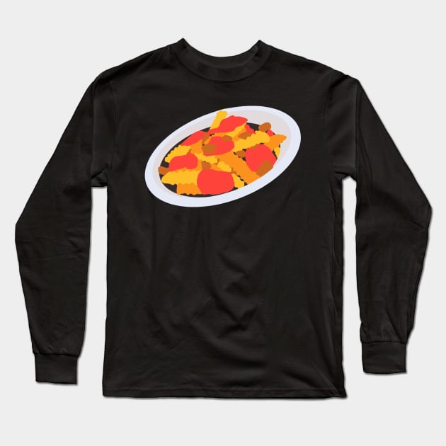 Pizza Fries Long Sleeve T-Shirt by TheTreasureStash